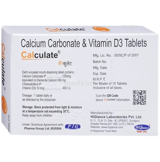 calculate tablet 15's